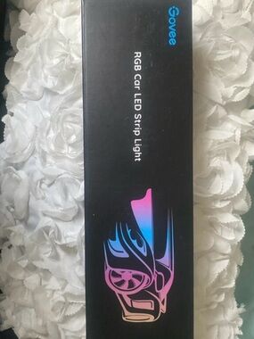 Govee Black RGB Car LED Strip Light - Multi-Color Accent Lighting